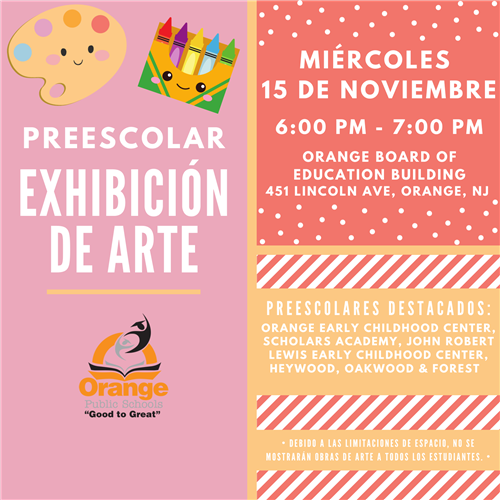 Preschool Art Exhibit